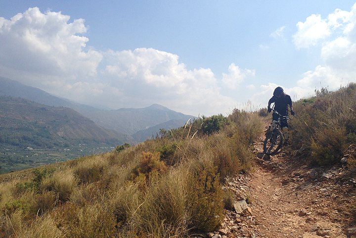 Longest biking descents in Europe in Alpujarras